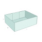 FEFCO 0452 - Tray aus Wellpappe FEFCO 0452 - Tray aus Wellpappe