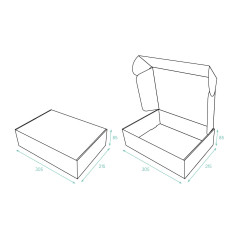 Standard-Schnellverschluss-Verpackung
