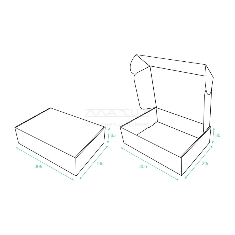 Standard-Schnellverschluss-Verpackung