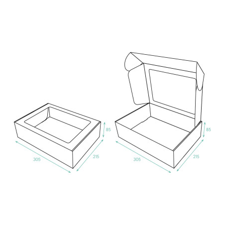 Standard-Schnellverschluss-Verpackung