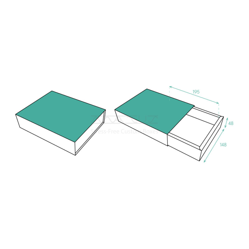 Box with Double Walls and Sleeve
