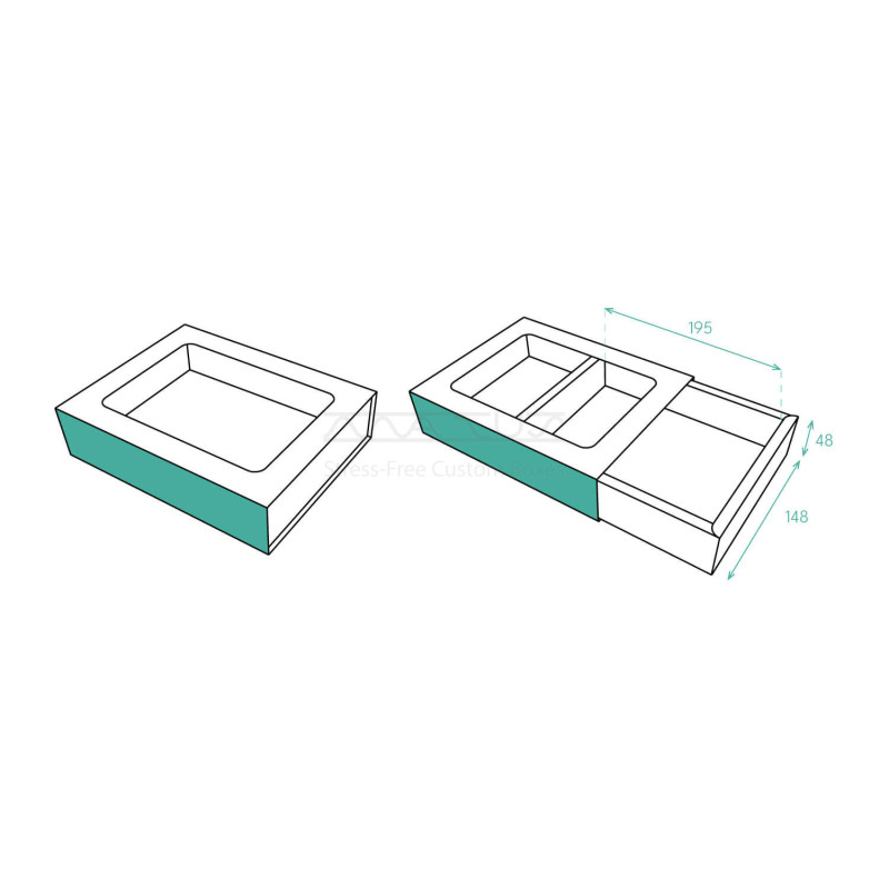 Box with Double Walls and Sleeve