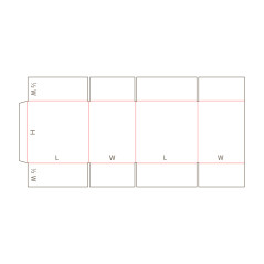 FEFCO 0201 Regulärer Schlitzbehälter (RSC)
