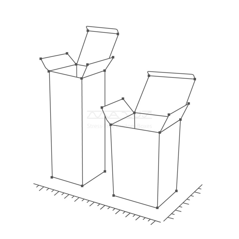 Herstellung von kundenspezifischen Verpackungsmustern aus Pappe Herstellung von kundenspezifischen Verpackungsmustern aus Pappe