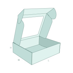 FEFCO 0427 Fensterbox - Individuell online bestellen | MAZUS