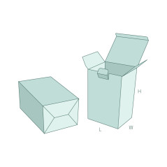 FEFCO 0215 Lock-Bottom Box mit Deckelverschluss - Online bestellen