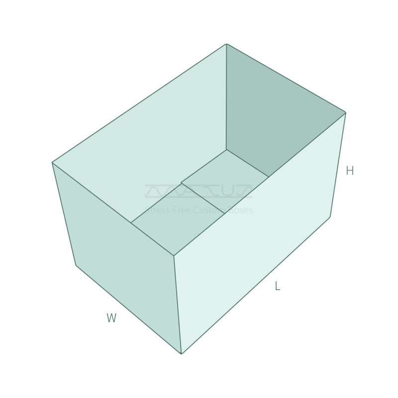 FEFCO 0200 - Halbgeschlitzte Box FEFCO 0200 - Halbgeschlitzte Box