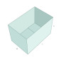 FEFCO 0200 - Halbgeschlitzte Box FEFCO 0200 - Halbgeschlitzte Box
