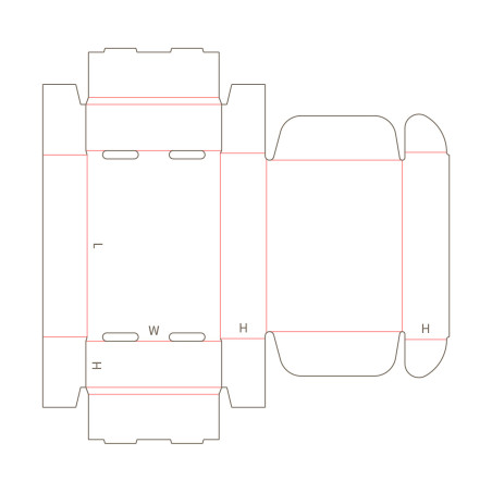 FEFCO 0427 Quick-Lock Box