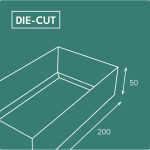 Schachtelproduktion mit vorhandenen Stanzformen
