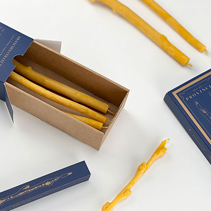 Stilvolle Schachtel für Kerzen – ideal zum Verschenken oder stilvollen Aufbewahren.