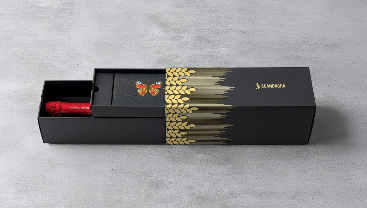 Innovative Gift Box with Dual Drawers Innovative Gift Box with Dual Drawers
